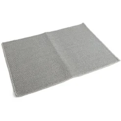 Gifi Aménagement Salle De Bain^Tapis salle de bain 57x38cm polypropylène et latex gris