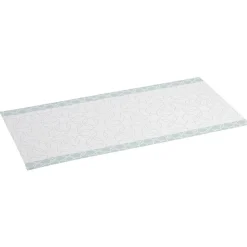 Gifi Nettoyage Et Entretien|Tapis vinyle imprimé rosace bleu L.99 cm