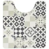 Gifi Aménagement Salle De Bain^Tapis WC vinyle motif carreau de ciment
