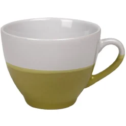 Gifi Tasse à café bicolore vert et blanc