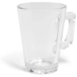 Gifi Tasse à café 18,5cl en verre transparent