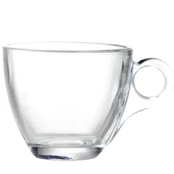 Gifi Tasse à café en verre 190ml H7cm