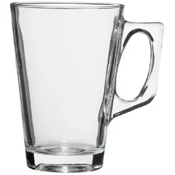 Gifi Tasse à café en verre transparent x3