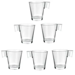 Gifi Tasse à café Luminarc transparente x 6