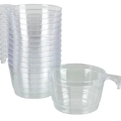 Gifi Tasse à café plastique transparent x12