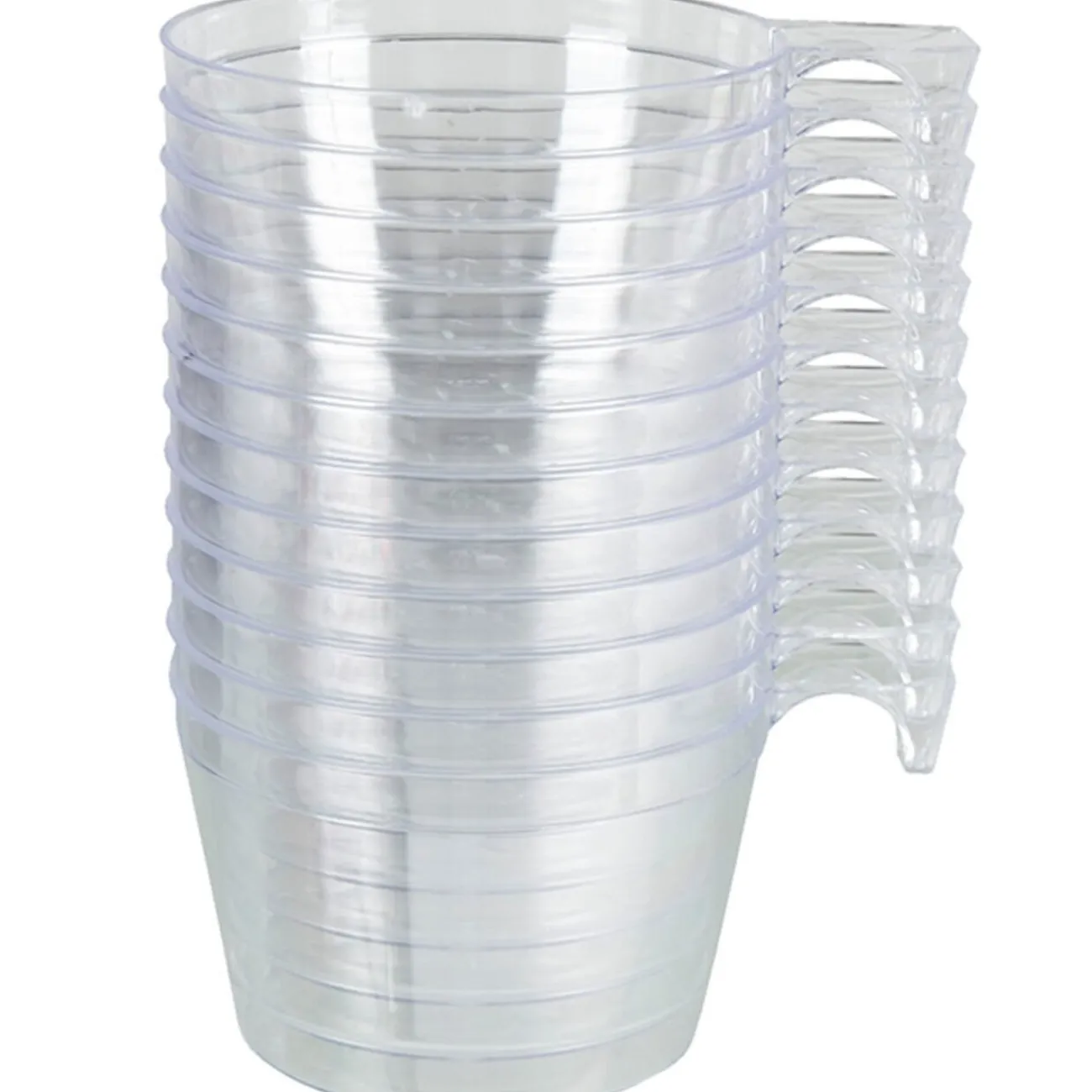 Gifi Tasse à café plastique transparent x12