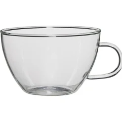 Gifi Tasse à café transparent Alpina x2