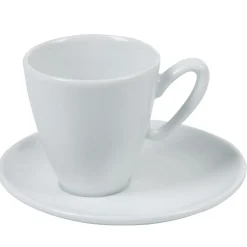 Gifi Tasse à expresso blanche avec sous tasse