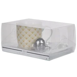 Gifi Tasse à thé avec infuseur, cuillère et plateau