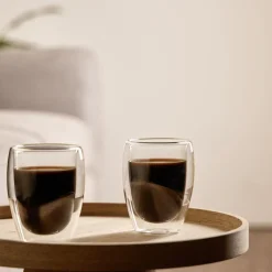 Gifi Tasse avec anse en verre double paroi 350ml