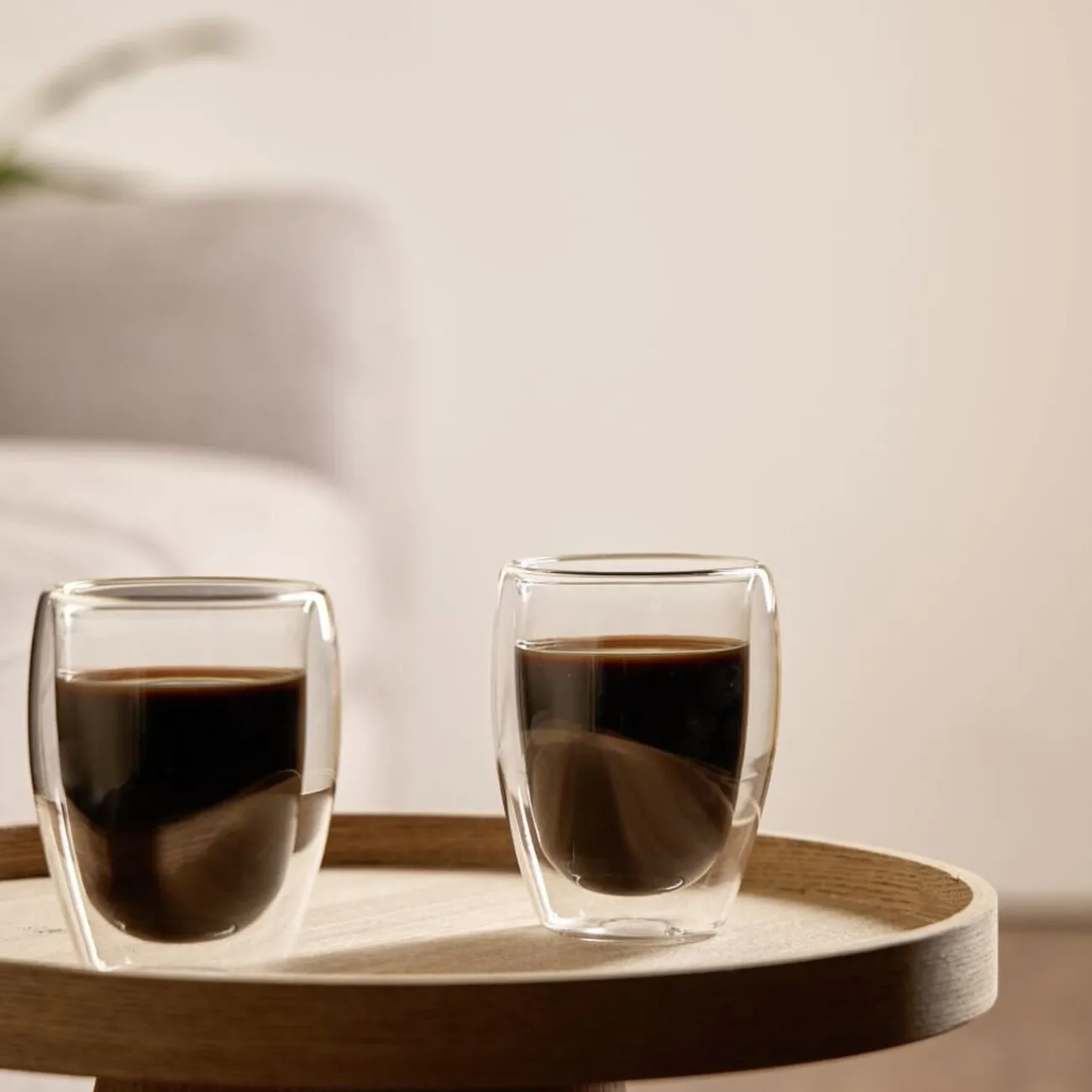 Gifi Tasse avec anse en verre double paroi 350ml