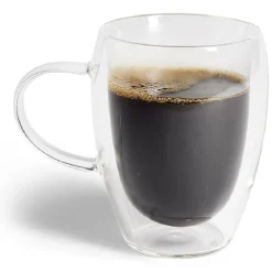 Gifi Tasse en verre double paroi 350ml