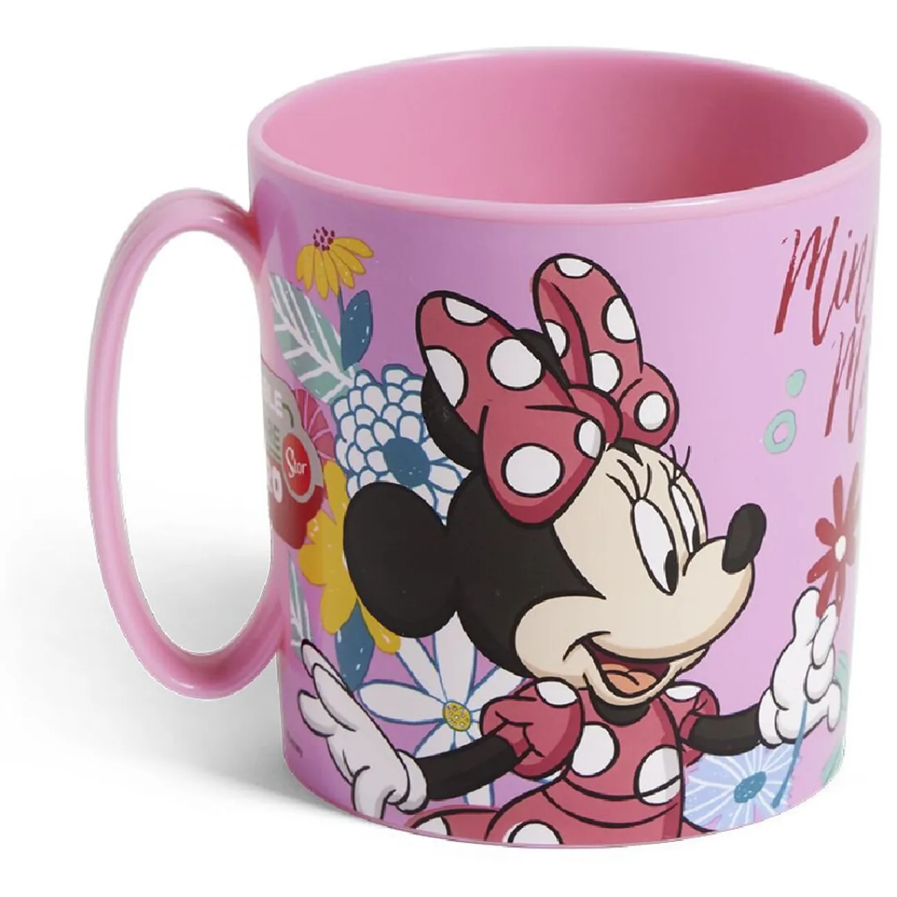 Gifi Tasse enfant Minnie Mouse plastique Ø7,6xH9cm