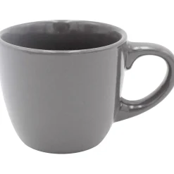 Gifi Tasse expresso en faïence gris uni 10 cl