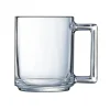 Gifi Tasse transparente en verre trempé droit Luminarc 25 cl