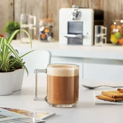 Gifi Tasse transparente en verre trempé droit Luminarc 25 cl