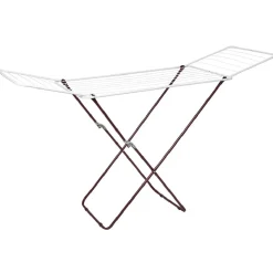 Gifi Entretien Du Linge|Étendoir à linge horizontal violet et blanc 18 m d'étendage