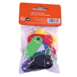 Gifi Aménagement Atelier^Étiquette porte clé - Lot de 20 multicolores