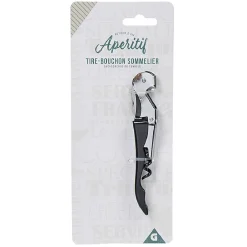 Gifi Tire bouchon limonadier noir argenté