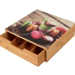 Gifi Tiroir à dosettes motifs macarons