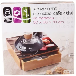 Gifi Tiroir à dosettes motifs macarons