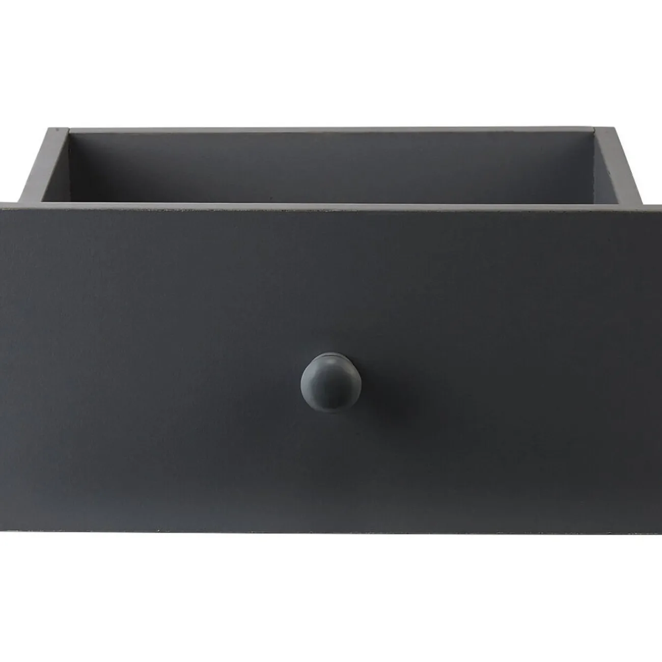 Gifi Rangement|Tiroir pour étagère cube bois noir