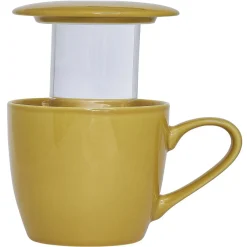 Gifi Tisanière avec couvercle et filtre amovible