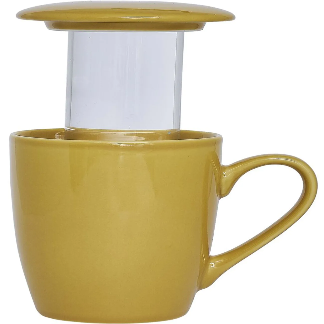 Gifi Tisanière avec couvercle et filtre amovible