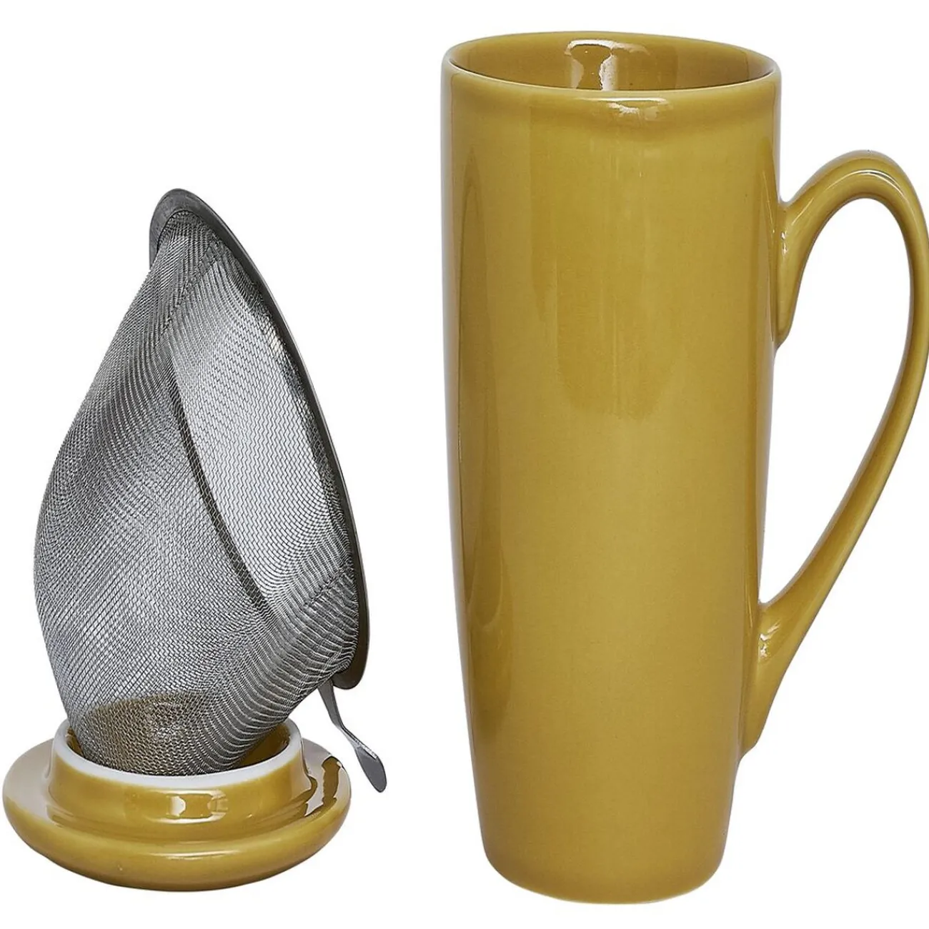 Gifi Tisanière avec couvercle et filtre amovible