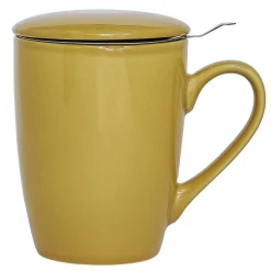 Gifi Tisanière avec couvercle et filtre amovible