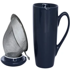 Gifi Tisanière avec couvercle et filtre amovible
