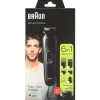 Gifi Beauté^Tondeuse à barbe MGK3221 Braun 6 en 1 sans fil 13 longueurs de coupe