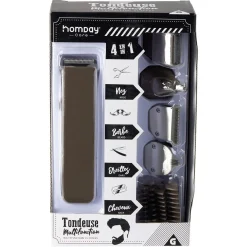 Gifi Beauté^Tondeuse multifonction 5 embouts