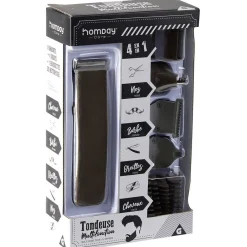 Gifi Beauté^Tondeuse multifonction 5 embouts