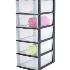 Gifi Rangement|Tour de rangement 5 tiroirs