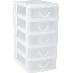 Gifi Rangement|Tour de rangement 5 tiroirs