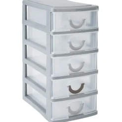 Gifi Rangement|Tour de rangement 5 tiroirs