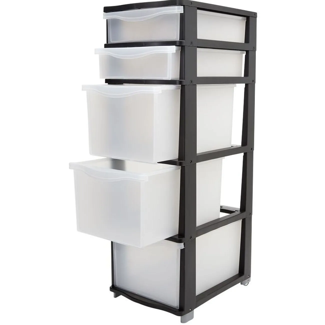 Gifi Rangement|Tour de rangement 5 tiroirs L37xl26,8xH81,5cm