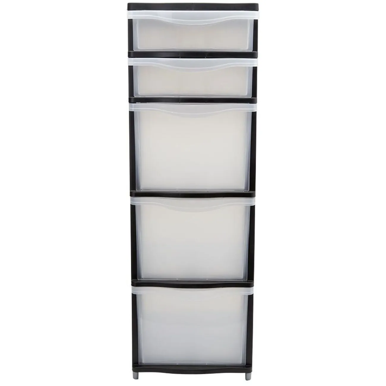 Gifi Rangement|Tour de rangement 5 tiroirs L37xl26,8xH81,5cm