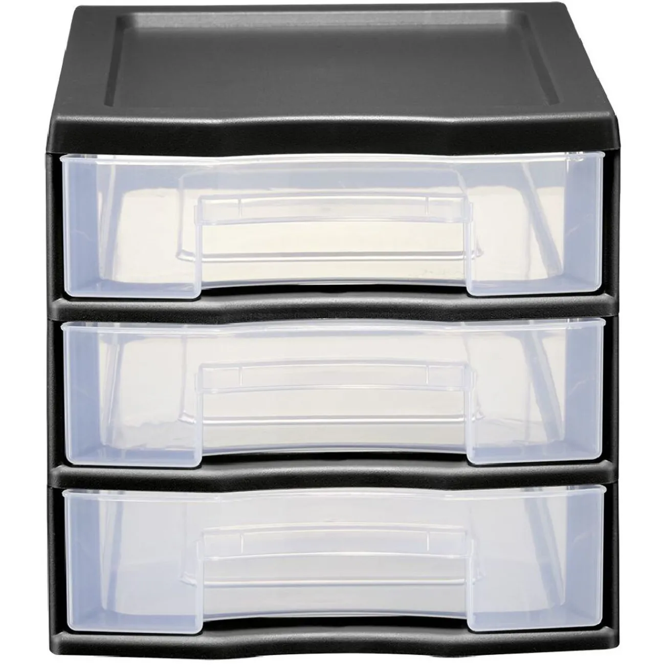 Gifi Rangement|Tour de rangement 3 tiroirs format A6 noir