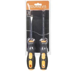 Gifi Outils Bricolage^Tournevis plat et cruciforme
