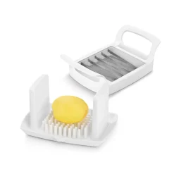 Gifi Tranche légume fruit fromage Metaltex 6 lames avec réservoir