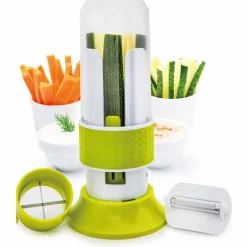 Gifi Tranche légume vertical Alcise vert et blanc