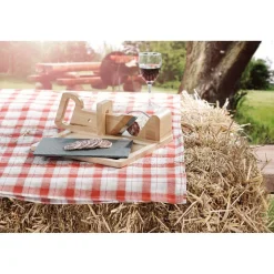 Gifi Trancheuse à saucisson avec plateau ardoise