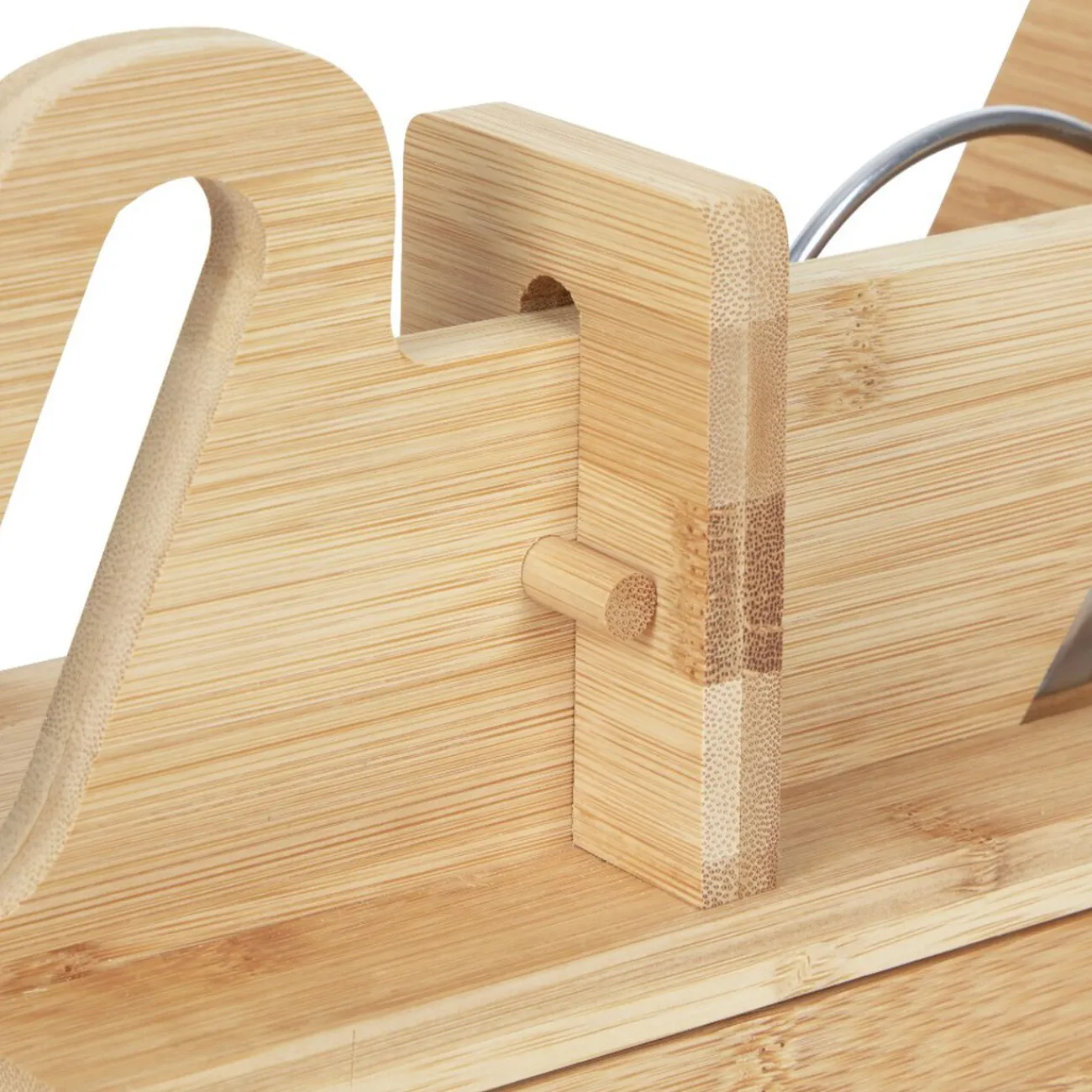 Gifi Trancheuse à saucisson avec tiroir et plateau ardoise