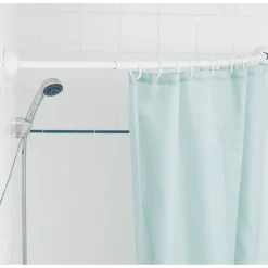 Gifi Aménagement Salle De Bain^Tringle de douche incurvée