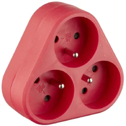Gifi Accessoires Électriques^Triplite 3 prises 16 A blanc
