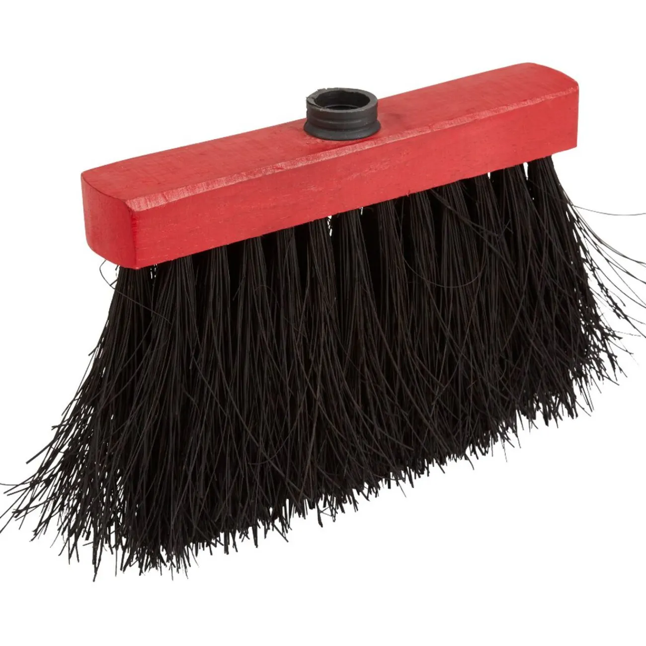 Gifi Nettoyage Et Entretien|Tête de balai fibres de Piassava 3 rangs rouge et noir