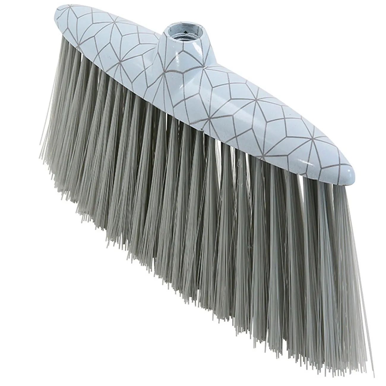 Gifi Nettoyage Et Entretien|Tête de balai Homclean motif géométrique gris et blanc