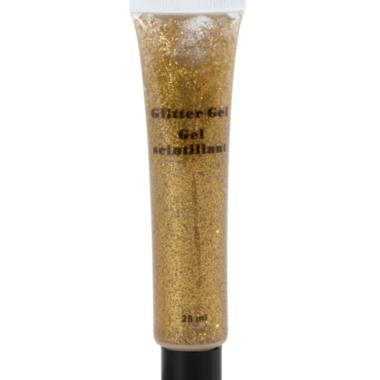 Gifi Beauté^Tube de paillettes dorées